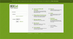 Desktop Screenshot of dexcell.com