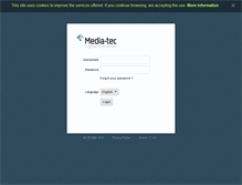 Tablet Screenshot of mediatec.dexcell.com